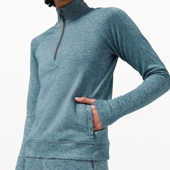 engineered warmth half zip